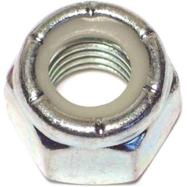 MIDWEST FASTENER 03653 Lock Nut, Coarse Thread, 1/2-13 Thread, Nylon, Zinc