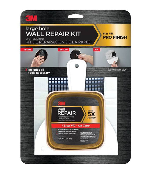 3M LHR-KIT Wall Repair Kit, 12 fl-oz