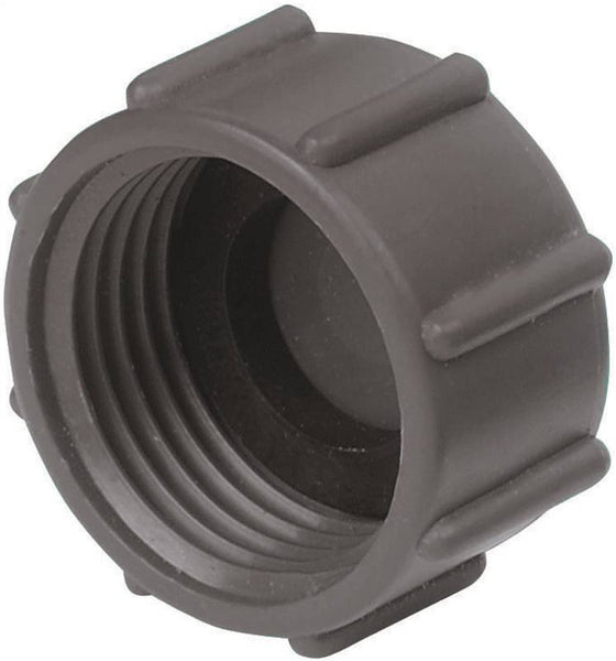 GILMOUR MFG 800044-1001 Light-Duty Hose Cap, 3/4 in, Female Threaded, Polymer