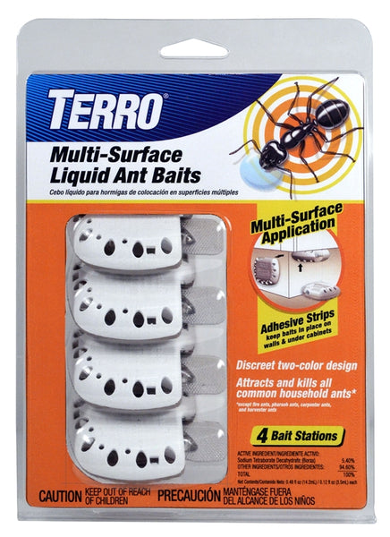 TERRO T334B Ant Bait, Multi-Surface, Liquid, Sweet