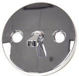 Danco 88975 Overflow Plate, Metal, Chrome, For: Existing Bathtub Fixtures