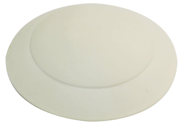 Keeney K820-62 Drain Stopper, Pop-Up, Rubber, White