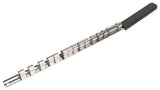 Vulcan MT6579262-1/2 Socket Clip Rail, 16-Drive Clip, 17 in L, Steel, Black/Silver