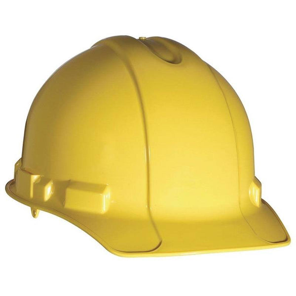 3M CHH-R-Y6 Hard Hat, 11 in L x 8-1-2 in W x 7 in H, 4-Point Suspension, Polyethylene Shell, Yellow, Class: C, E, G