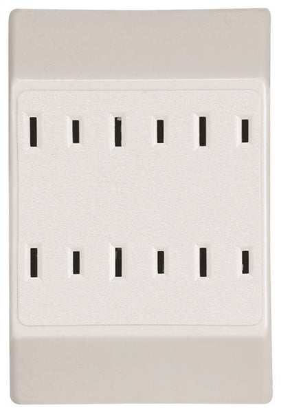 TAP DUPLEX TO 6OUTLET GND IV