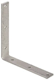 National Hardware 115BC Series N220-236 Corner Brace, 8 in L, 1-1/4 in W, Galvanized Steel, 0.22 Thick Material