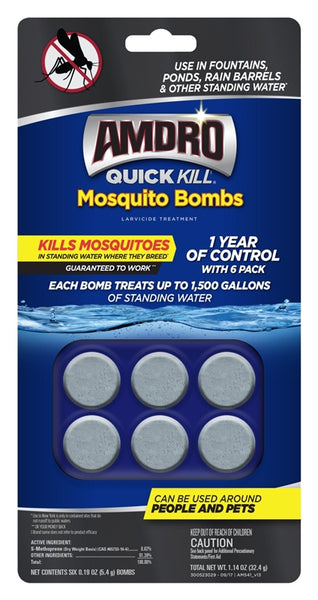 Amdro QUICK KILL 100530552 Mosquito Bomb, Solid