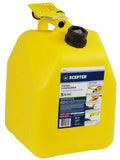 Scepter FG4D511 Diesel Can, 5 gal, Polypropylene, Yellow