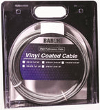 BARON 53205/50235 Aircraft Cable, 3/16 to 1/4 in Dia, 100 ft L, 740 lb Working Load, Galvanized Steel