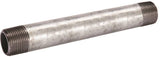 B & K 571-080BC Pipe Nipple, 4 in, Threaded, Steel, SCH 40 Schedule, 8 in L