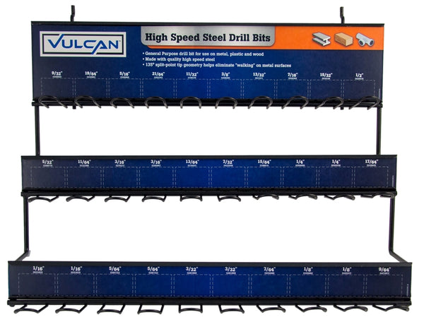 Vulcan 994850 Drill Bit Rack, HSS