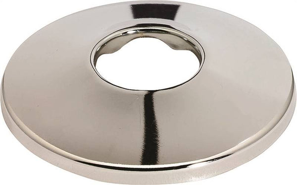 Plumb Pak PP802-89 Bath Flange, 3-1/2 in W, Plastic, Chrome