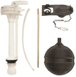 ProSource Economy Toilet Tank Repair Kit, 1 Set-Piece, Black/White