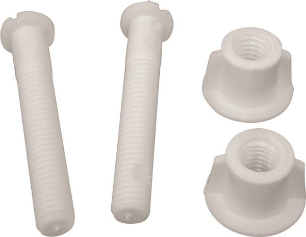 ProSource Toilet Seat Hinge Bolt Set, For: Toilet