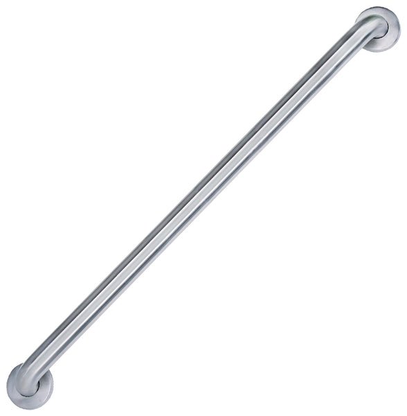 Boston Harbor SG01-01&0136 Grab Bar, 36 in L Bar, Stainless Steel, Wall Mounted Mounting