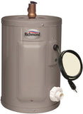 Richmond Essential Series 6EP2-1 Electric Water Heater, 120 V, 1440 W, 2.5 gal Tank, Wall Mounting, Stainless Steel