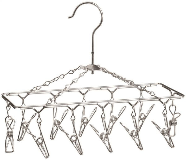 Honey-Can-Do DRY-01102 Drying Rack, Stainless Steel, 11-3/4 in W, 6 in H, 4-3/4 in L