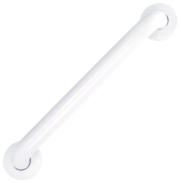 Boston Harbor SG01-01&0216 Grab Bar, 16 in L Bar, White, Wall Mounted Mounting