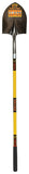 Structron S700 SpringFlex 49730 Shovel, 9-1/2 in W Blade, 14 ga Gauge, Steel Blade, Fiberglass Handle, Long Handle