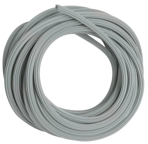 Make-2-Fit P 7635 Screen Retainer Spline, 0.155 in D, 25 ft L, Vinyl, Gray, Round