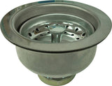 ProSource 122043-3L Basket Strainer Assembly, 4-1/2 in Dia, For: 3-1/2 to 4 in Dia Opening Sink