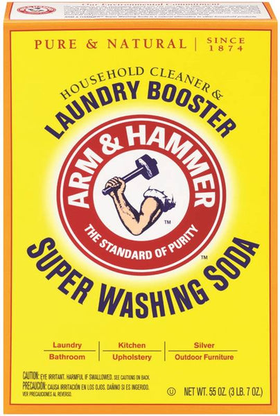 ARM & HAMMER 03020 Laundry Detergent, 55 oz Box, Powder