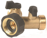 CAMCO 20123 Shut-Off Valve, Male x Female Thread, 60 psi Pressure, Brass