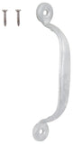 ProSource 20914MGS-PS Door Pull, 3/4 in W, 4-3/4 in D, 1-3/16 in H, Steel, Galvanized