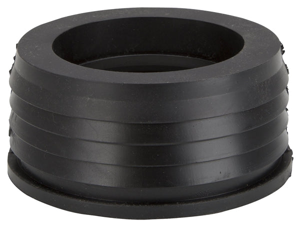 ProSource Hub Donut, 4 x 3 in, Compression, PVC, Black