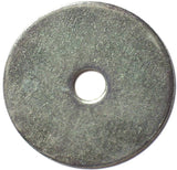 MIDWEST FASTENER 03930 Fender Washer, 1/4 in ID, 1-1/2 in OD, Zinc, Zinc