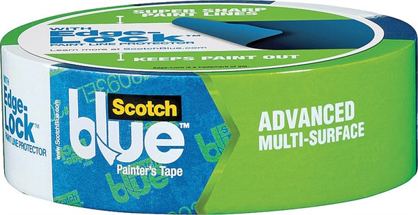 ScotchBlue Sharp Lines 2093-36NC Multi-Surface Painter's Tape with Edge-Lock, Blue, 60 yd L
