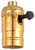 Leviton C30-10083-0PG Lamp Holder, 250 V, 250 W, Phenolic Housing Material, Brass