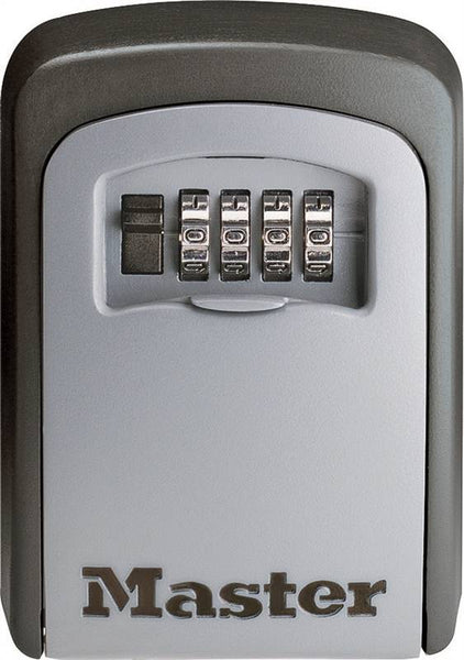 Master Lock 5401D Combination Wall Lock Box, Metal-Steel, 3-1-4 in W, 4-3-4 in H, 1-1-2 in D