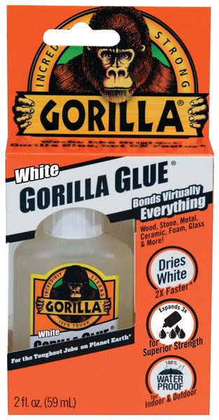 Gorilla 5201205 Glue, Clear Yellow, 2 oz Bottle