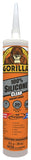 Gorilla 8050002 Silicone Sealant, Clear, 1 days Curing, -40 to 350 deg F, 10 oz Cartridge