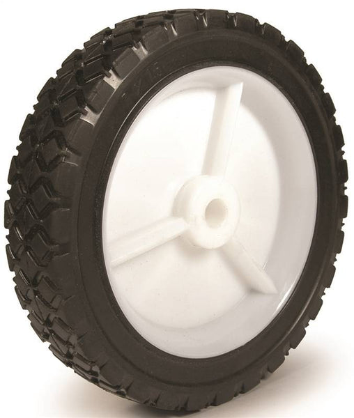 DH CASTERS W-PH70112P4 Hub Wheel, Light-Duty, Rubber, For: Lawn Mowers, Garden Carts and Other Portable Equipment's