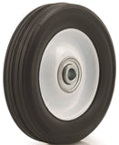 DH CASTERS W-MH06112B4W Hub Wheel, Medium-Duty, Rubber