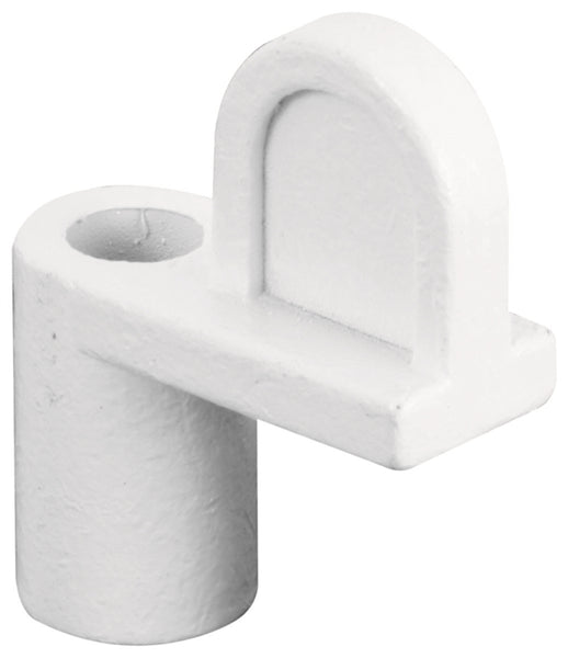 Make-2-Fit PL7893 Window Screen Clip with Screw, Alloy, Painted, White