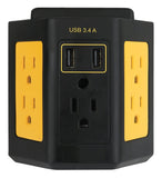 TAP 5-OUTLET/2-USB 3.4A