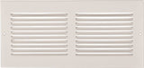 Imperial RG0351 Return Air Sidewall Grille, Steel, White, Painted/Powder-Coated