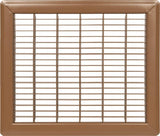 Imperial RG1199 Air Grille, 8 in L, 14 in W, Steel, Brown