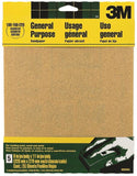3M 9005 Sandpaper Sheet, 11 in L, 9 in W, Aluminum Oxide Abrasive, Paper Backing