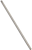 Stanley Hardware N179-325 Threaded Rod, 5/16-18 Thread, 12 in L, A Grade, Steel, Zinc, UNC Thread