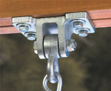 PLAYSTAR PS 7576 Swing Hanger, Steel, Galvanized, For: Wood Swing Beams