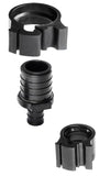 Flair-It PEXLOCK 30772 Reducing Coupling, 1 x 1/2 in, Black, 100 psi Pressure