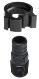 Flair-It PEXLOCK 30857 Pipe Adapter, 3/4 x 1/2 in, PEX x MPT, Polysulfone, Black, 100 psi Pressure