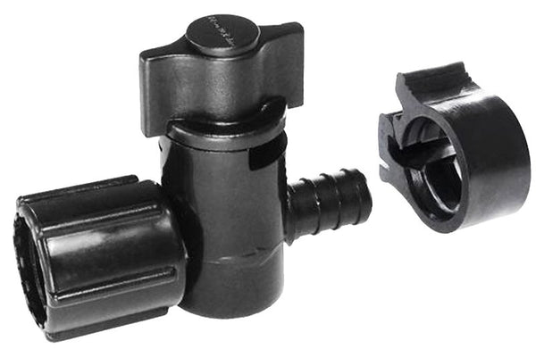 Flair-It 30892 Manifold Valve, 1/2 x 1/2 in Connection, PEX x FPT, 100 psi Pressure, Polysulfone Body