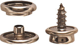 GENERAL 1268 Snap Fastener Refill, Solid Brass, Nickel