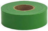 CH Hanson 17026 Flagging Tape, 300 ft L, 1-3/16 in W, Green, Polyethylene