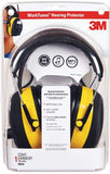 3M TEKK Protection 90541 Ear Muffs, 22 dB NRR, Black/Yellow